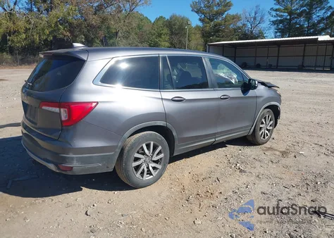 2019 Honda Pilot Ex z USA, uszkodzony, nr VIN 5FNYF5H33KB005789